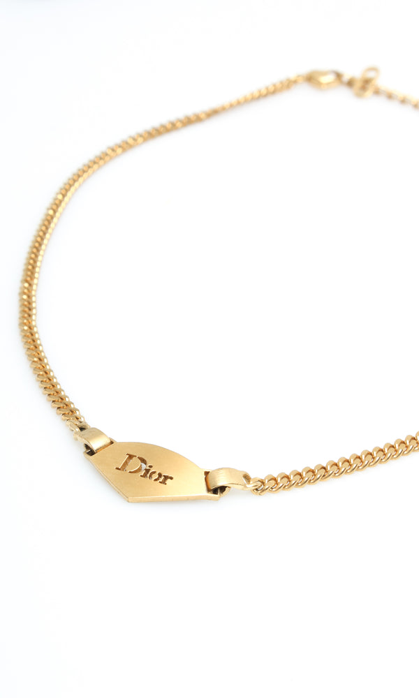 Dior Logo Necklace