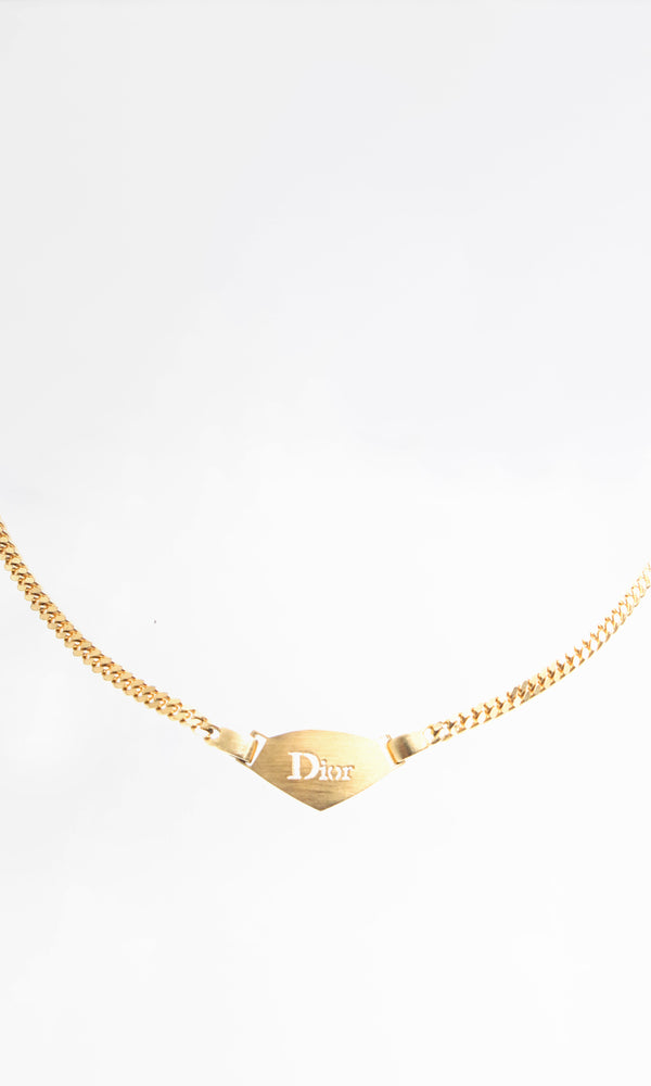 Dior Logo Necklace