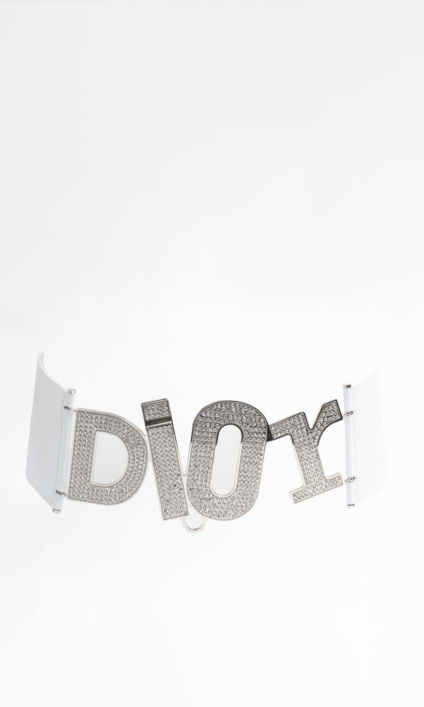 Dior Hardcore Logo Belt