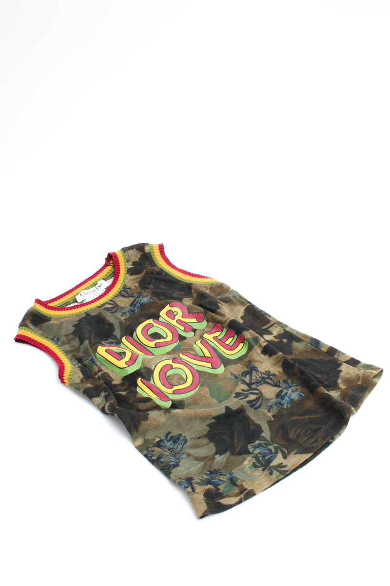 Dior Love Rasta Tank Top