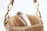 Dior Mohawk Fur Saddle Bag