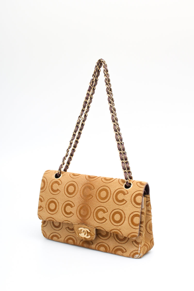 Chanel Pony Hair Coco Classic Flap Bag