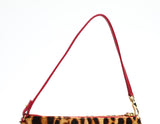 Dior Leopard Mini Saddle Bag