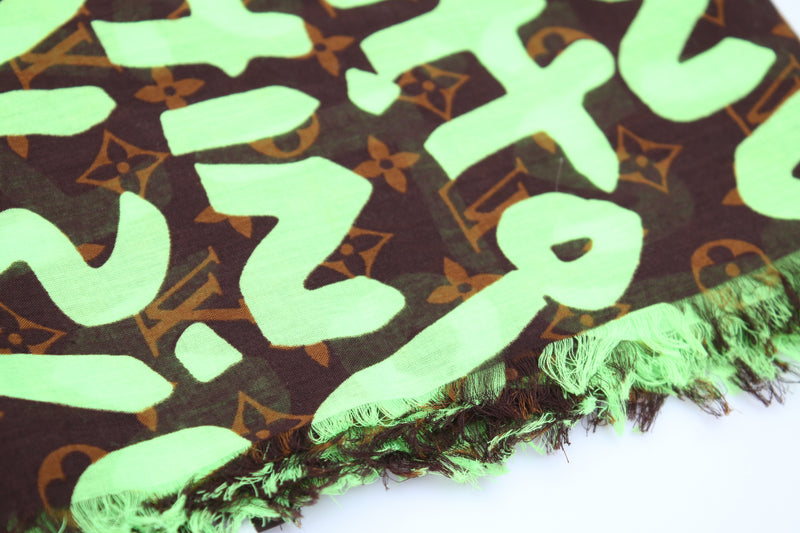 Louis Vuitton Graffiti Scarf