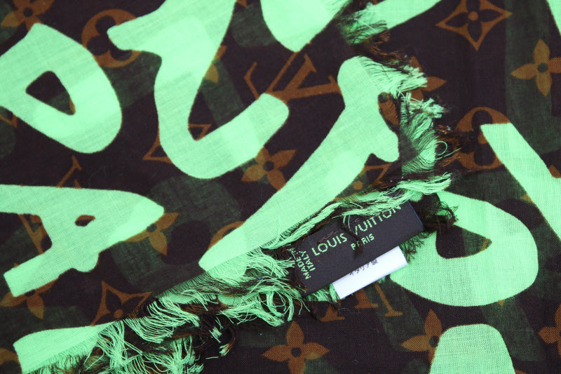 Louis Vuitton Graffiti Scarf