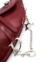 Dior Hardcore Piercing Saddle Bag