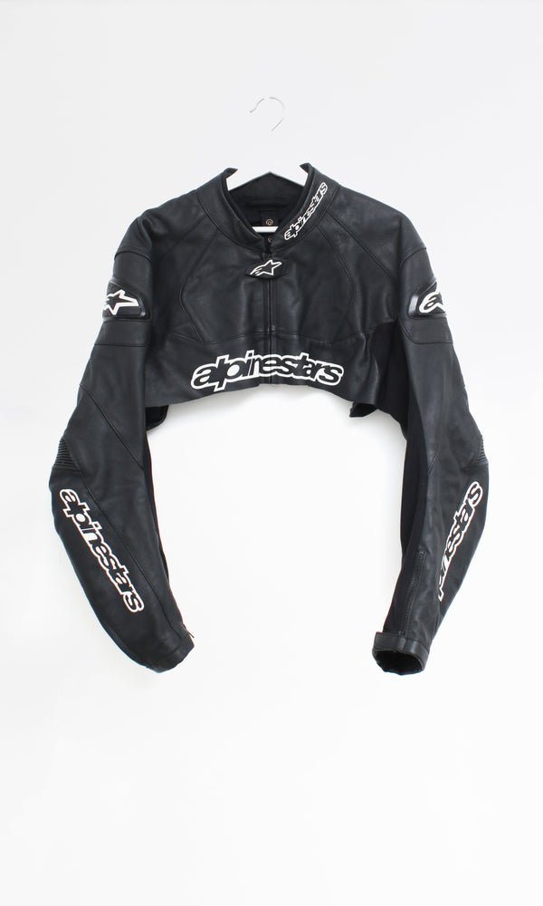 Alpinestars Custom Cropped Leather Jacket