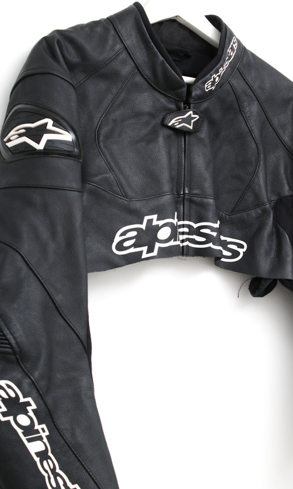 Alpinestars Custom Cropped Leather Jacket