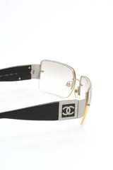 Chanel Rhinestone Sunglasses