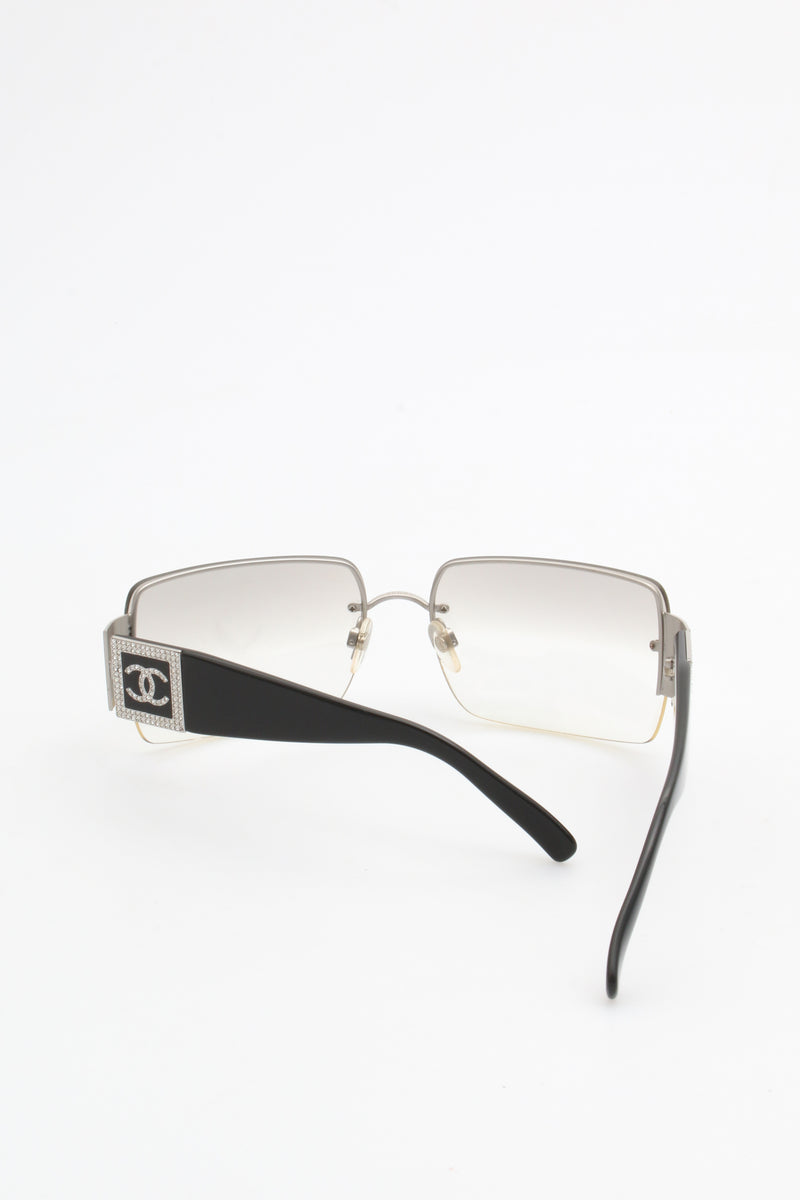 Chanel Rhinestone Sunglasses