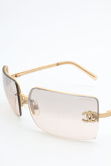 Chanel Rhinestone Sunglasses