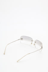 Chanel Rhinestone Sunglasses