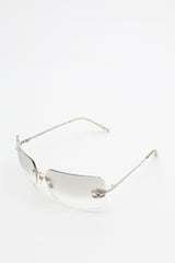 Chanel Rhinestone Sunglasses