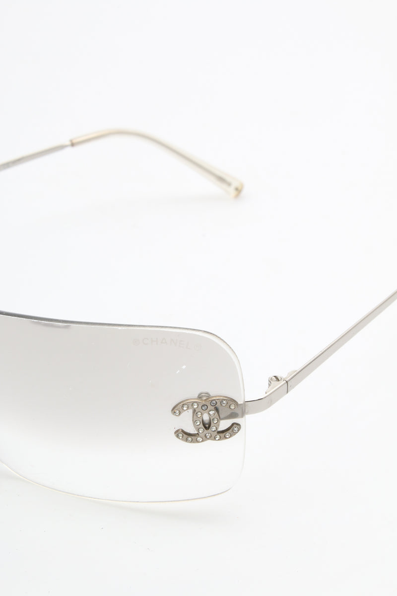 Chanel Rhinestone Sunglasses