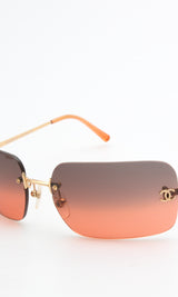 Chanel Rimless Sunglasses