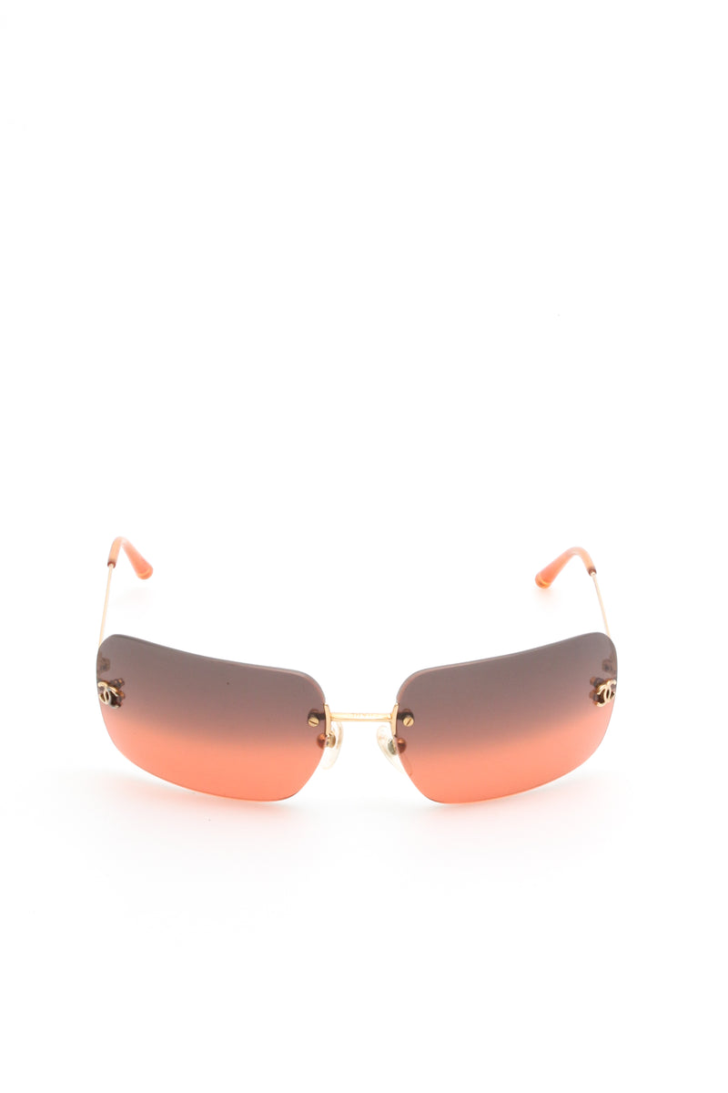 Chanel Rimless Sunglasses