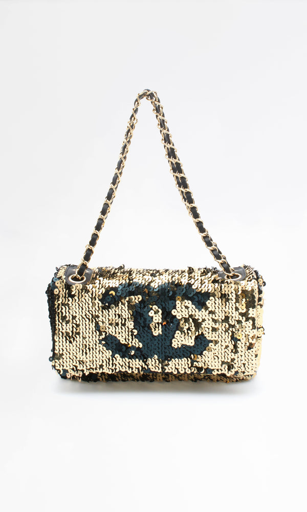 Chanel Sequin Classic Flap Bag