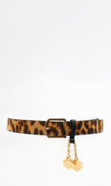 Dior Gambler Leopard Belt