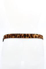 Dior Gambler Leopard Belt