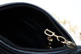 Dior Ostrich Chain Saddle Bag