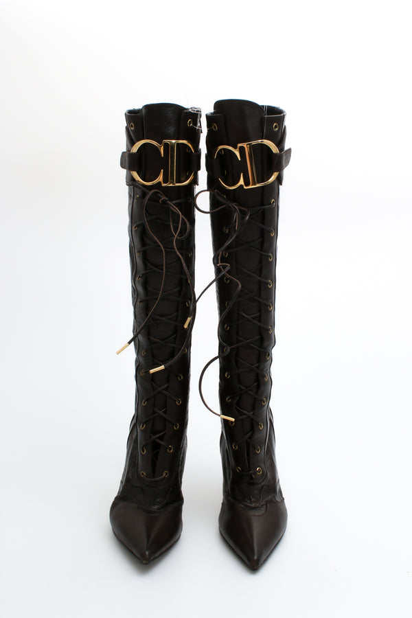 Dior Croc CD Logo Boots