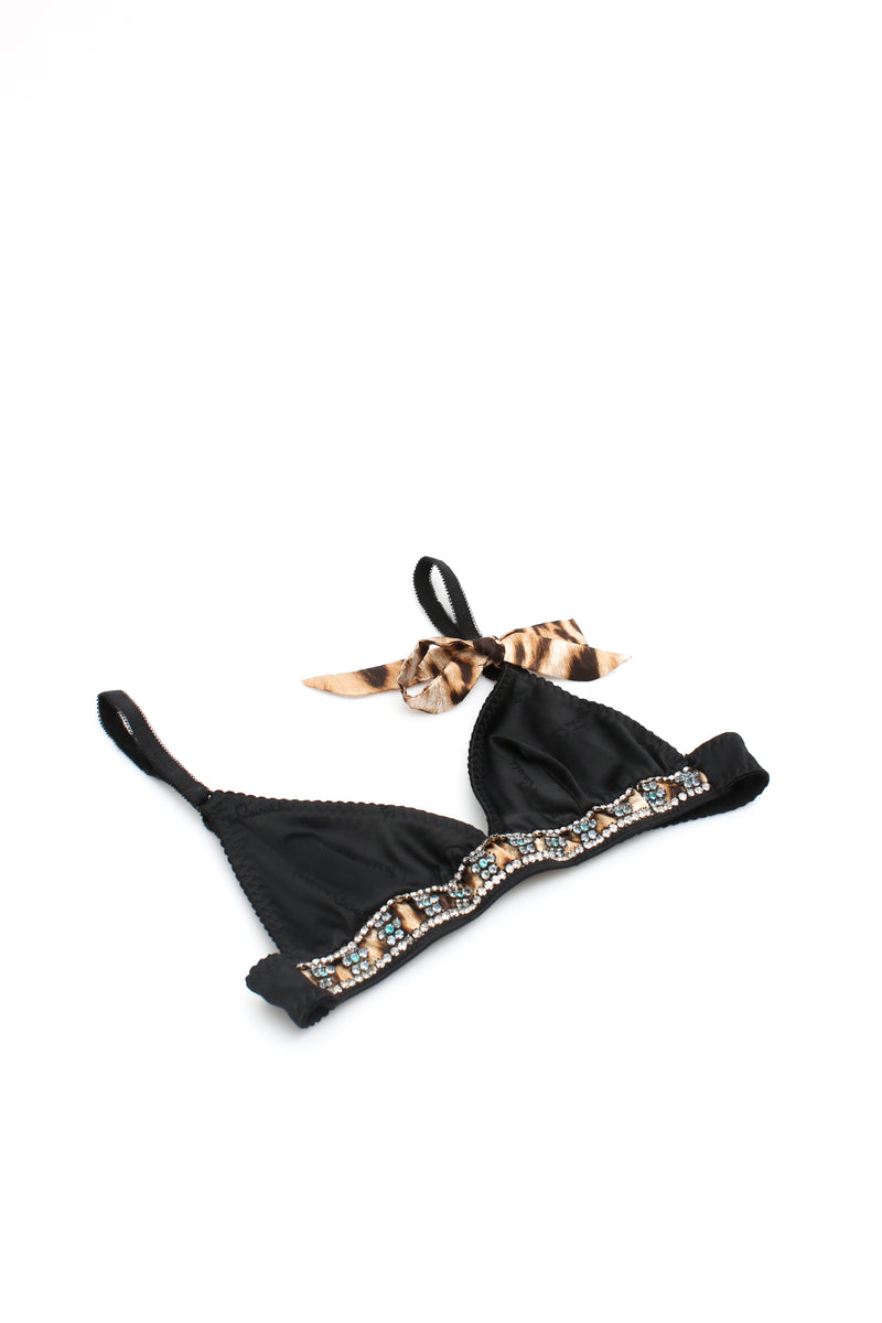 Roberto Cavalli Silk Bra