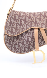 Dior Monogram Saddle Bag