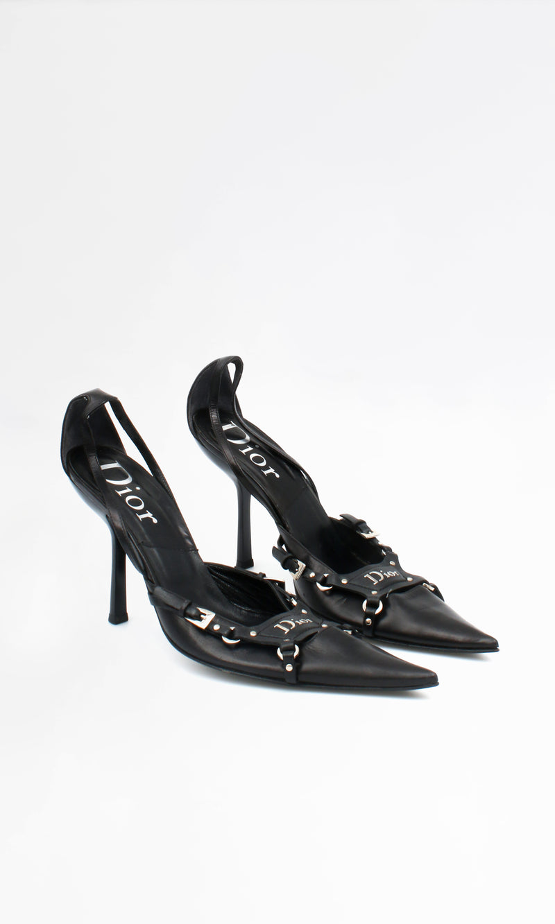 Dior Bondage Heels