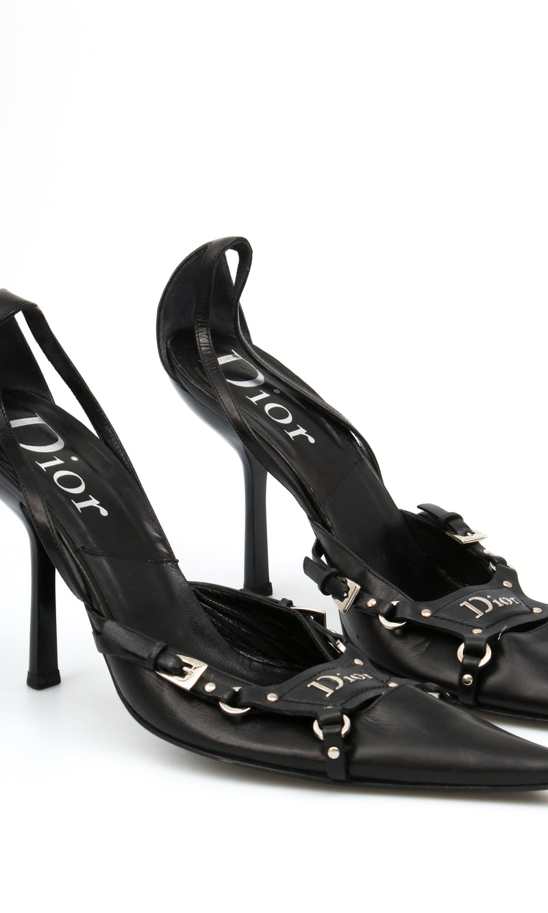 Dior Bondage Heels