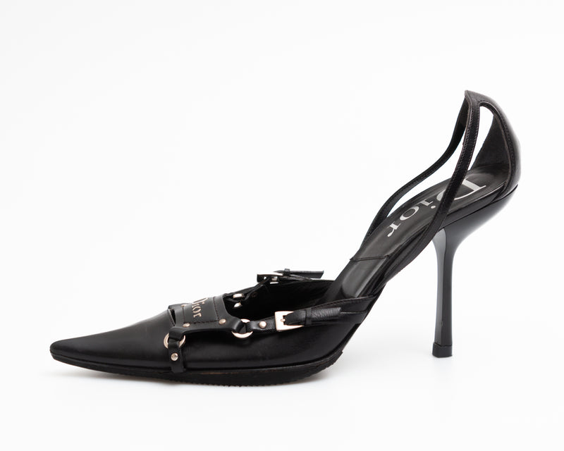 Dior Bondage Heels