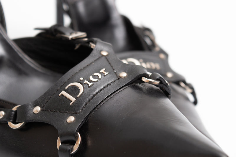 Dior Bondage Heels