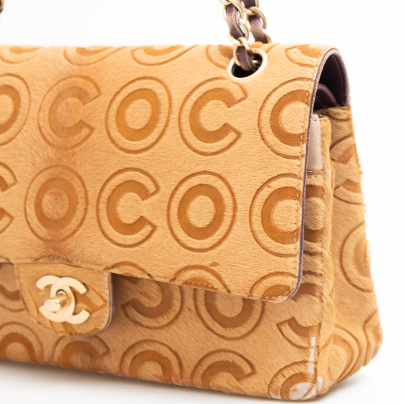 Chanel Pony Hair Coco Classic Flap Bag