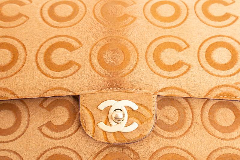 Chanel Pony Hair Coco Classic Flap Bag