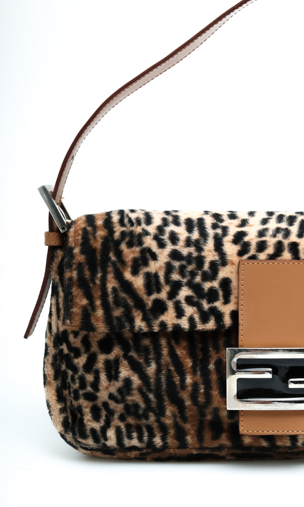 Fendi Leopard Baguette