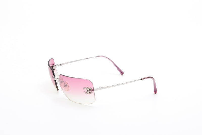 Chanel Rhinestone Sunglasses