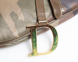 Dior Camouflage Saddle Bag