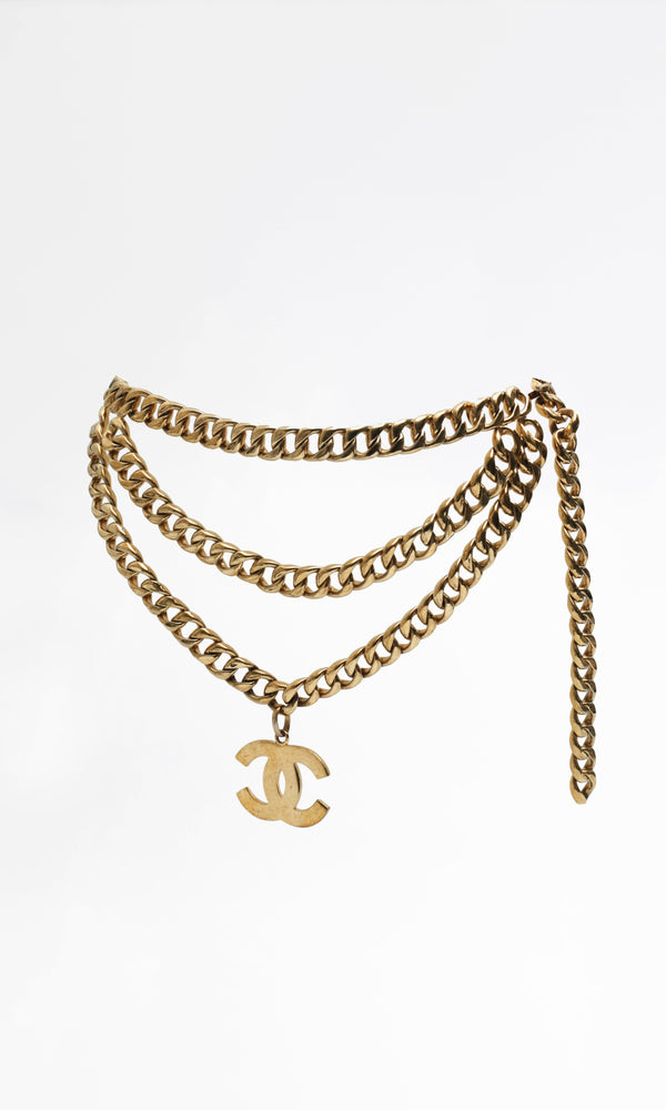 Chanel Chain Belt