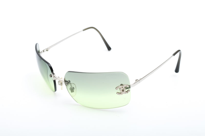 Chanel Rhinestone Sunglasses