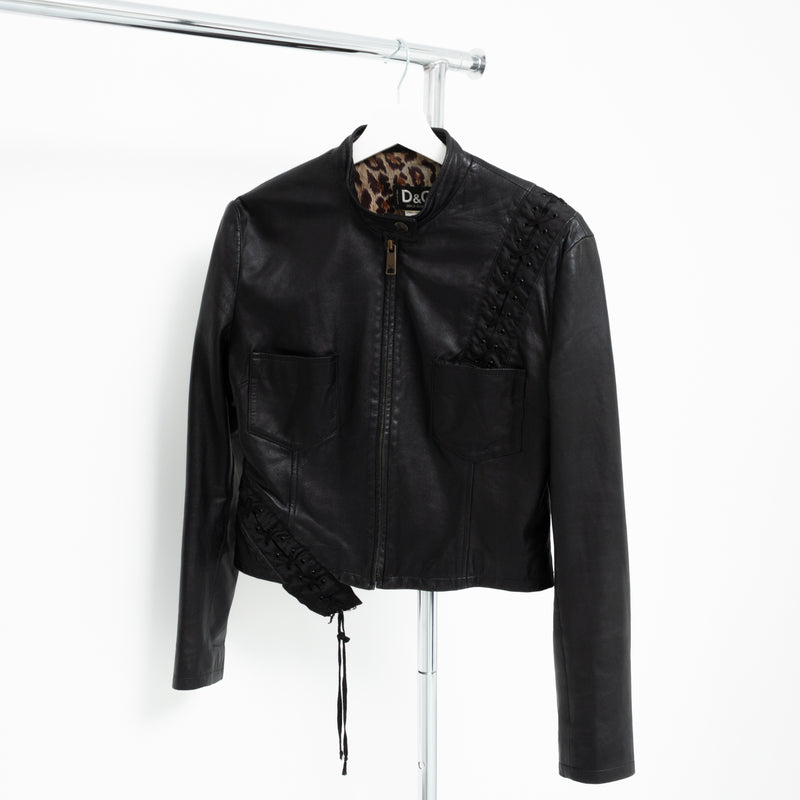 Dolce & Gabbana Leather Jacket