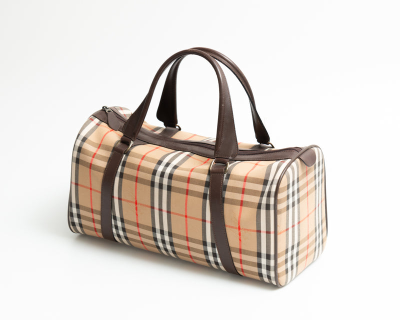 Burberry duffle bag best sale