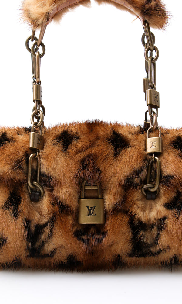 Louis Vuitton Les Extrodinaires Mink Mini Papillion Bag