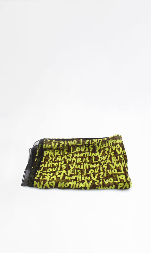 Louis Vuitton X Stephen Sprouse Monogram Graffiti Scarf