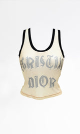 Dior Gothic Tank Top