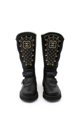 Chanel Biker Boots