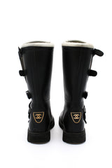 Chanel Biker Boots