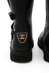 Chanel Biker Boots