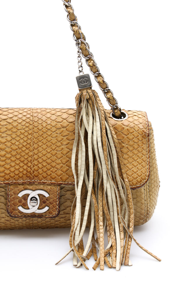 Chanel Python Soho Flap Bag