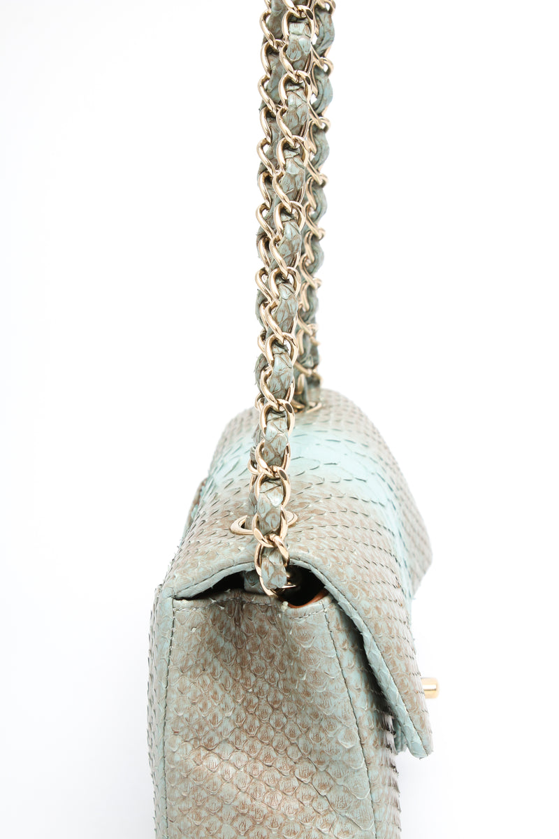 Chanel Snakeskin Flap Bag