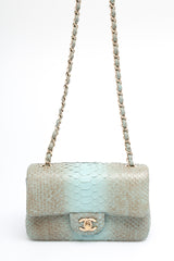 Chanel Snakeskin Flap Bag