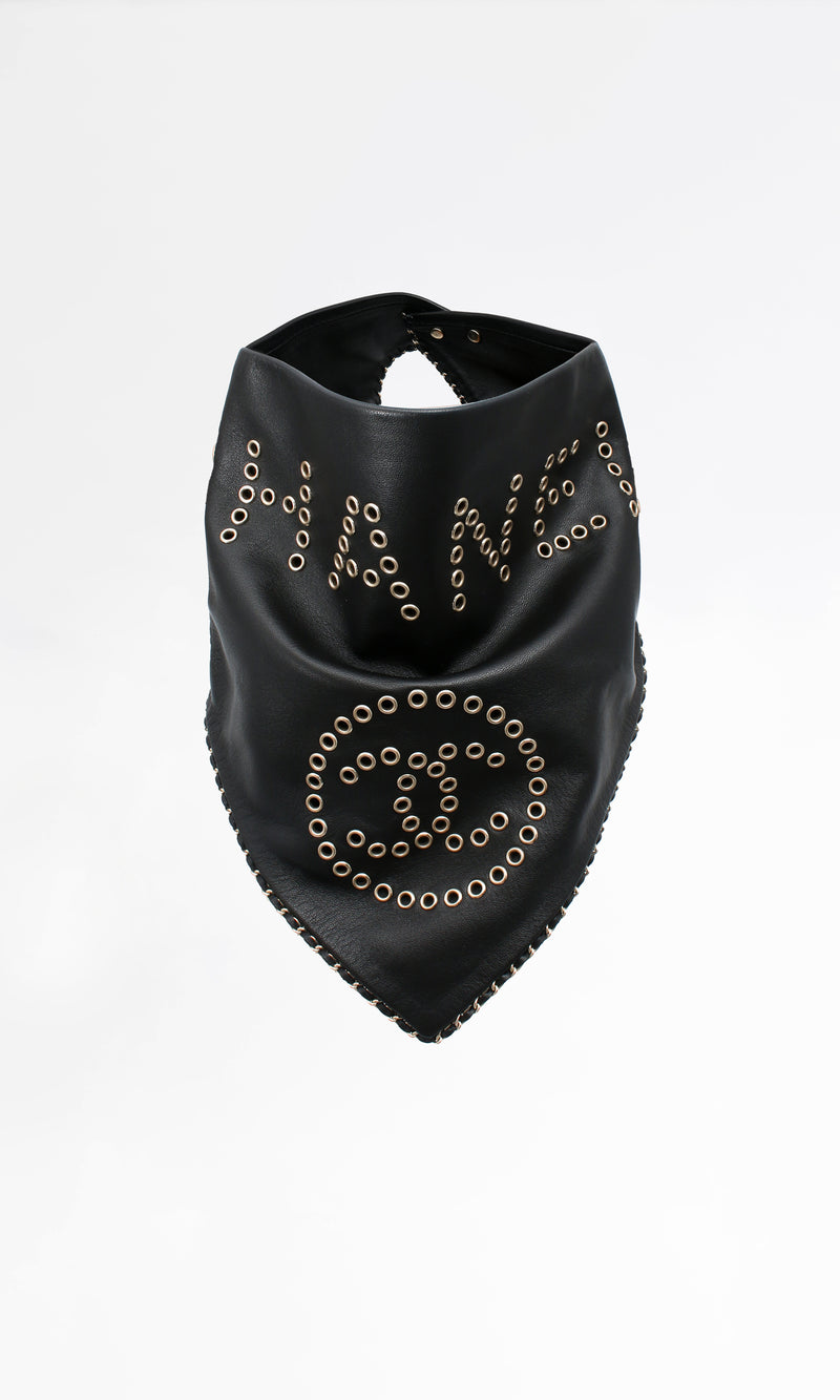 Chanel Leather Neck Scarf